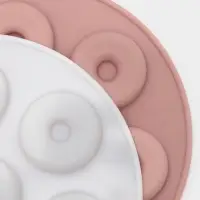 Форма для шоколада Доляна &laquo;Пончики&raquo;, силикон, 15.5&times;1.3 см, 7 ячеек, МИКС