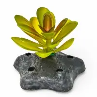 Набор декора для аквариума "Краб и трава"