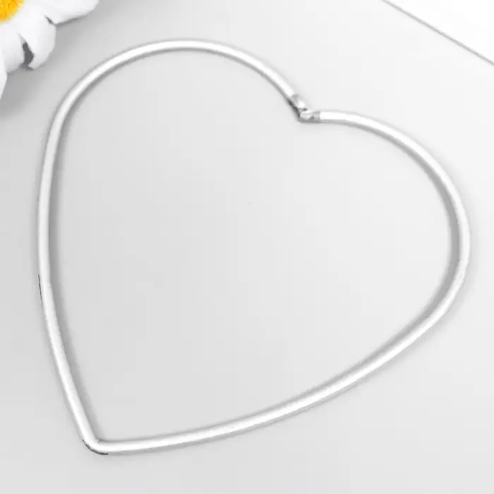 Основа для изготовления ловца снов своими руками «Сердце», металл, 0.28×10×10 см Основа для изготовления ловца снов своими руками «Сердце», металл, 0.28×10×10 см