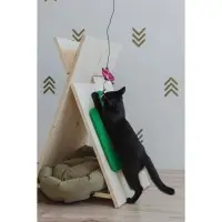 Дразнилка &laquo;Бабочка&raquo;, с перьями, цвет МИКС