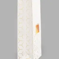 Пакет ламинированный под бутылку &laquo;Ромбики&raquo;, 13&times;36&times;10 см