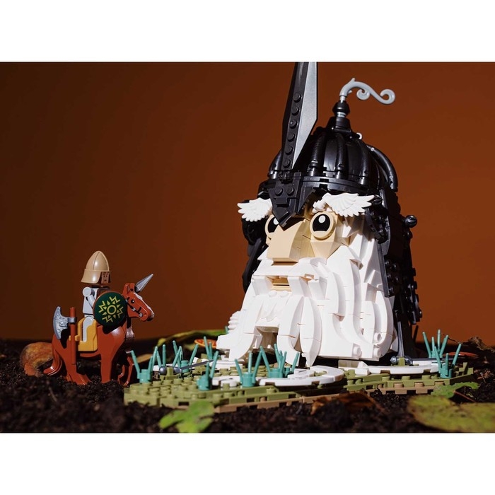 Конструктор «Руслан и голова богатыря» Brick Labs Конструктор «Руслан и голова богатыря» Brick Labs