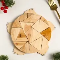 Подставка под горячее Лошадь Красотка , 20см, можжевельник