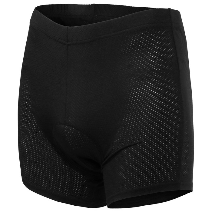 Велошорты с подгузником, р. L, цвет чёрный/серый