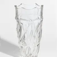 Ваза для цветов &laquo;Наоми&raquo;, 22.5&times;10 см, стекло, прозрачная