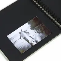Фотоальбом на спирали, 20 черных листов &laquo;Наши воспоминания&raquo; 23&times;23 см