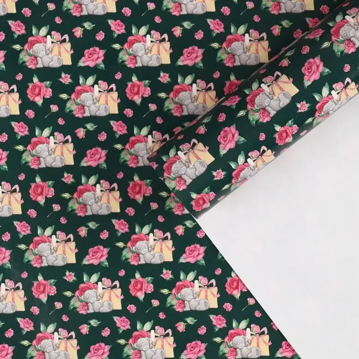 Бумага упаковочная глянцевая «Present», 70х100 см