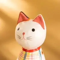Сувенир &laquo;Котенок в рубашке сидячий&raquo;, 6&times;6&times;15 см, дерево