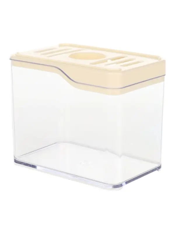 Аквариум настольный 12 х 8 х 10, бежевый