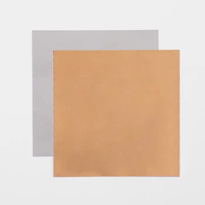 Фольга для конфет, бронза, 10&times;10 см 100 шт.