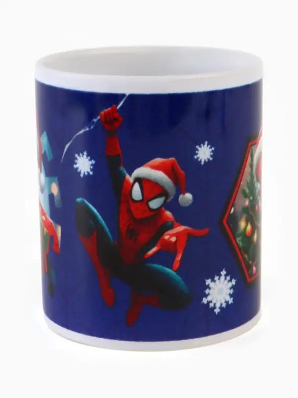 Кружка новогодняя сублимация 320 мл, &laquo;Супергерой&raquo;