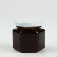 Подарочный набор новогодний &laquo;Уютного года&raquo; варенье с шишками, крем-мед 2 шт, чай в банке 3 шт   1087