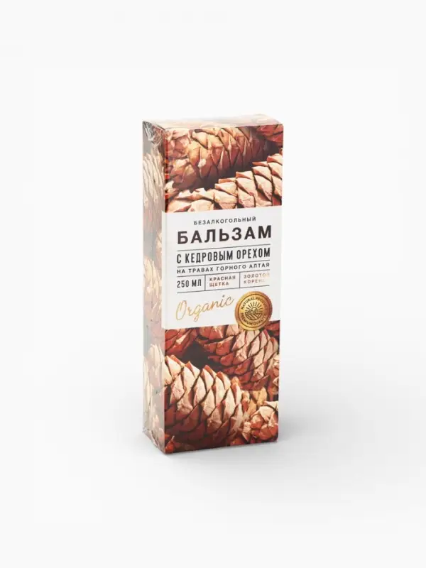 Бальзам безалкогольный &laquo;С кедровым орехом&raquo;, 250 мл