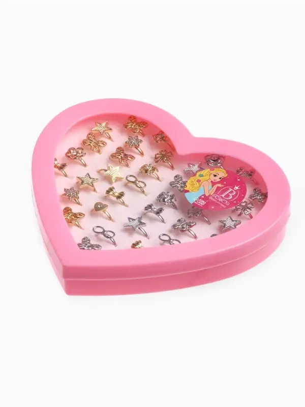 Кольцо &laquo;Выбражулька. Контуры&raquo;, форма МИКС, МИКС, безразмерное