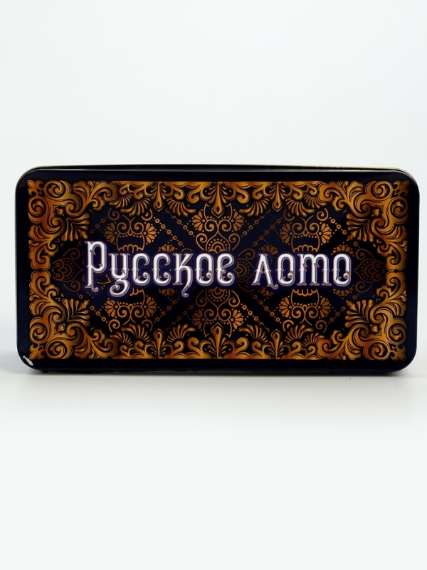 Русское лото настольная игра  Русское лото настольная игра "Матрешка", бочонок 2.7 х 2.1 см, 24 карточки 21.4 х 7.9 см