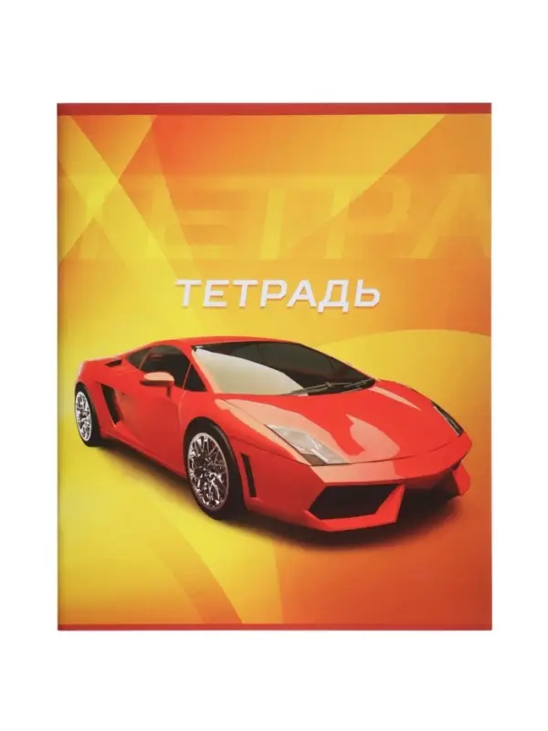Тетради 48 листов в клетку, Calligrata &laquo;Авто&raquo;, серые листы, 5 штук
