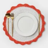 Салфетка сервировочная, 38 см, круглая