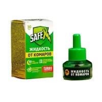 Жидкость для фумигатора, 45 ночей, дополнительный флакон SAFEX, 30 мл