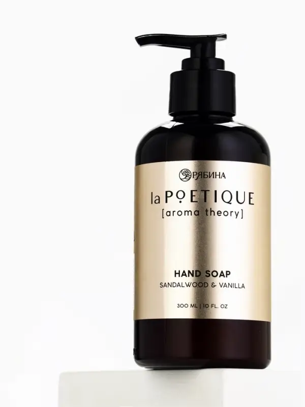 Мыло для рук, 300 мл, аромат сандала и ванили, LA POETIQUE
