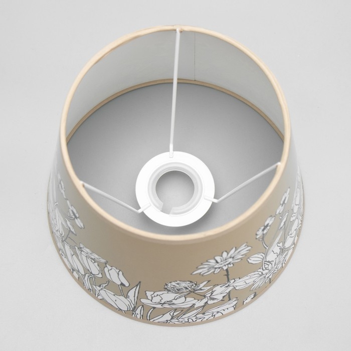 Абажур Абажур "Белые цветы" Е14 20х20х15 см