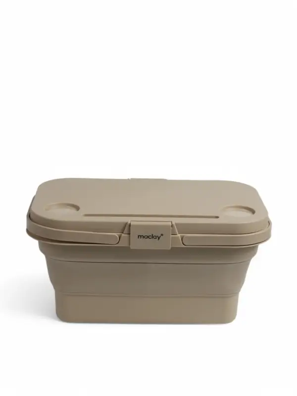 Корзина - столик maclay 2 в 1, складная, 47&times;28.5&times;23.5 см, бежевая