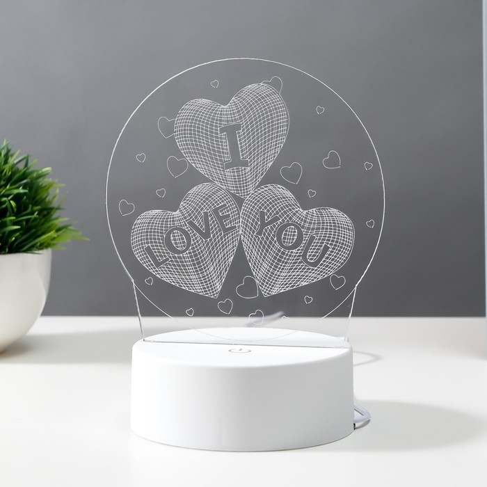 Светильник Светильник "Любовь" LED 3 цвета от USB