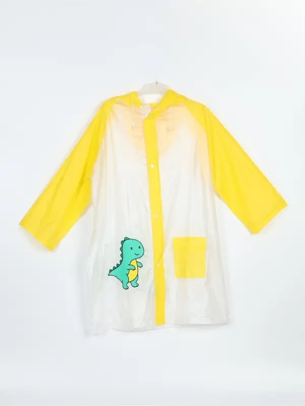 Дождевик детский &laquo;Динозаврик&raquo;, размер L, рост 120-130 см
