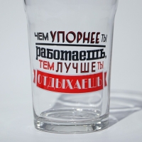 Стакан стеклянный для пива «Пейл-эль. Мужские надписи», 570 мл