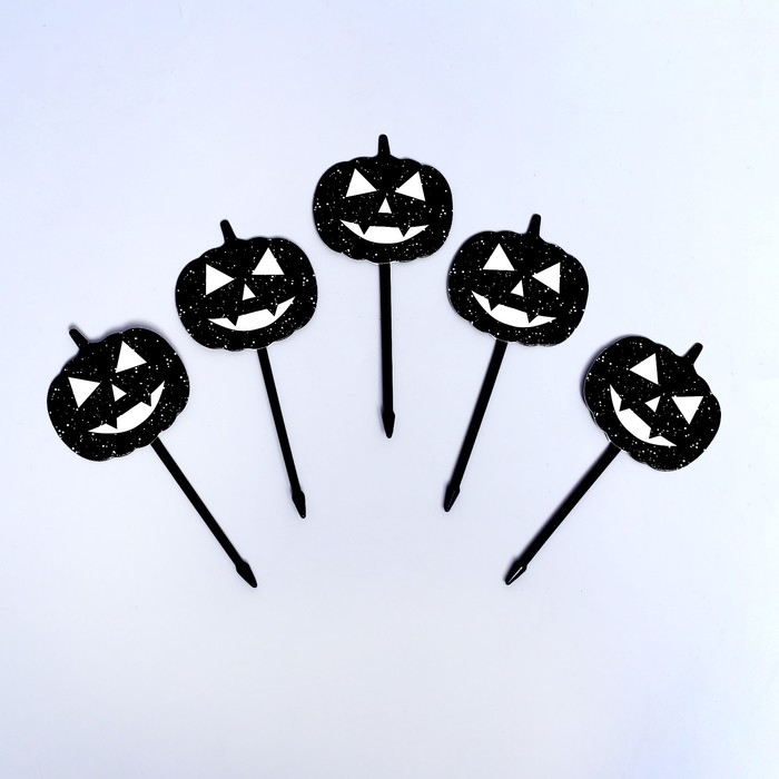 Шпажки для канапе &laquo;Тыква&raquo;, набор 12 шт.