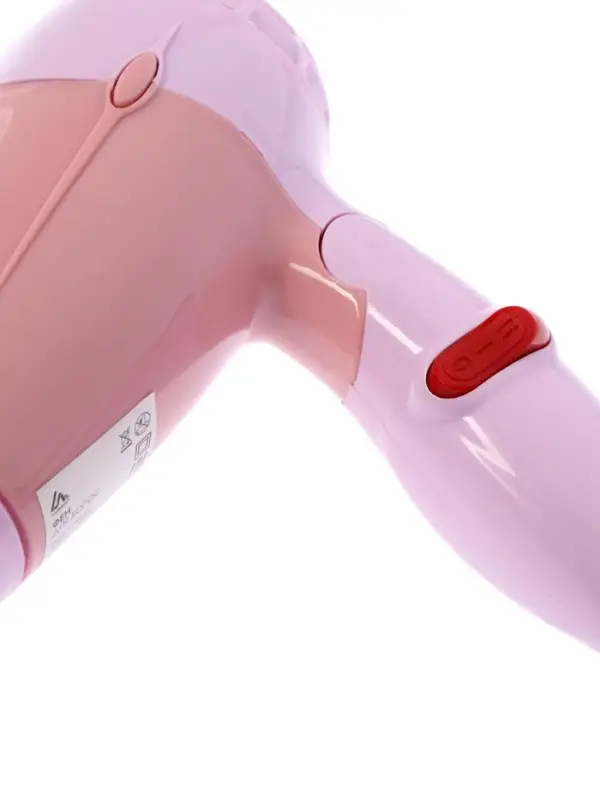 Фен Luazon LF-23, 800 Вт, 2 режима, складная ручка, розовый