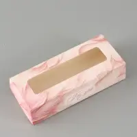 Коробка подарочная с окном &laquo;Для тебя&raquo;, 17&times;7&times;4 см, самосборная