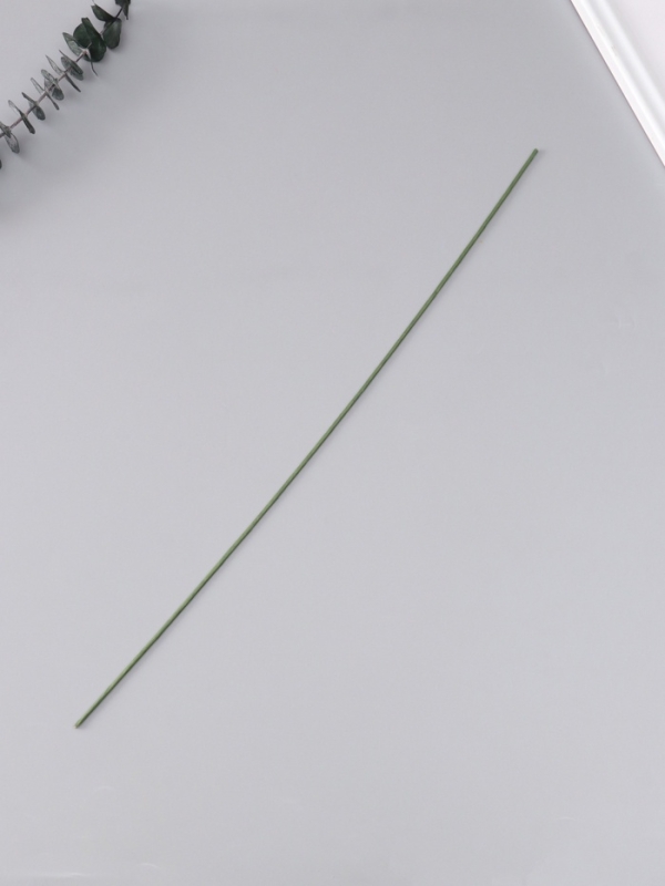 Проволока для изготовления искусственных цветов Проволока для изготовления искусственных цветов "Зелёная" 40 см сечение 2,5 мм набор 50 шт 1088043