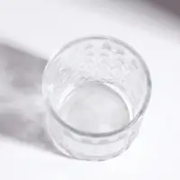 Подсвечник стеклянный &laquo;Цветочки&raquo;, 200 мл, 7.5&times;7.5&times;8.2 см