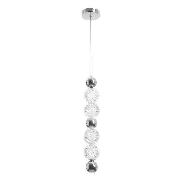 Светильник Светильник "Сатуро" 4хLED 36Вт 3000К хром 8х8х52-202 см