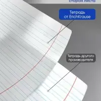 Тетрадь 12 листов в узкую линейку, ErichKrause &laquo;Классика&raquo;, обложка мелованный картон, МИКС