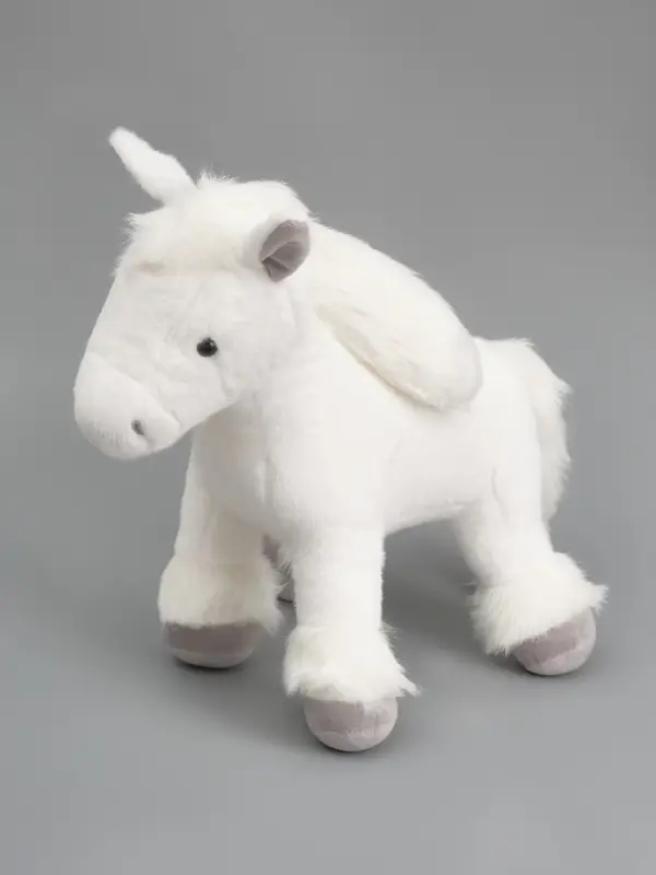 Мягкая игрушка Мягкая игрушка "Лошадка" белая, 40 см
