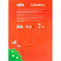 Картон цветной + белый немелованный 10л 5цв А4 Комус Класс ColorPics