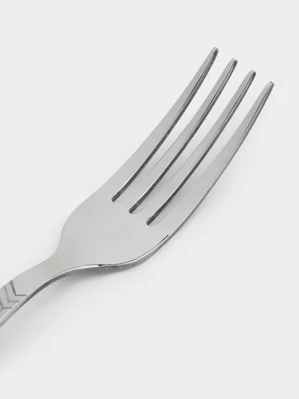 Вилка столовая &laquo;Аппетит&raquo;, длина 20 см, толщина 2 мм, нержавеющая сталь, серебристая