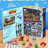 Адвент - календарь &laquo;Приключения игрушек&raquo;, с заданиями, 14 сюрпризов