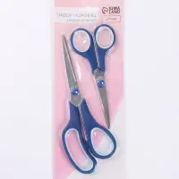 Ножницы универсальные, 5.5", 14 см / 6.5", 19 см, 2 шт., МИКС