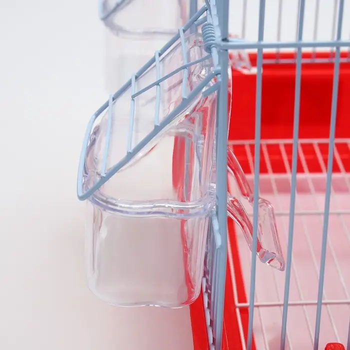 Клетка для птиц укомплектованная Bd-1/2q, 30 х 23 х 39 см, красная Клетка для птиц укомплектованная Bd-1/2q, 30 х 23 х 39 см, красная