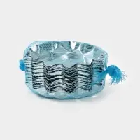 Форма для выпечки печенья, d=9 см, h=1.3 см, жесть, серебристая