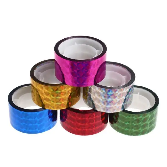 Клейкая лента голографическая 24 мм х 10 м., МИКС Клейкая лента голографическая 24 мм х 10 м., МИКС