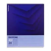 Тетрадь 24 листа в клетку ErichKrause Duotone Next, обложка мелованный картон, блок офсет, белизна 100%, МИКС