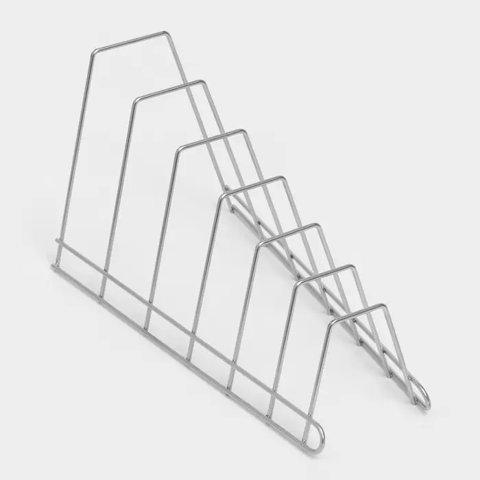 Подставка для крышек, 34&times;18&times;16 см, хром