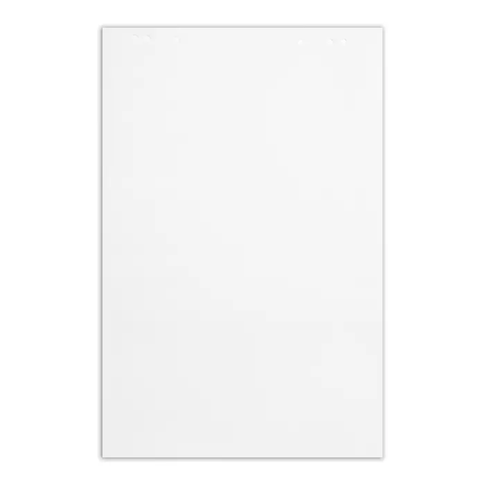 Блокнот для флипчарта Calligrata, 67.5&times;98 см, 20 листов, 80 г/м&sup2;, белизна 92%, белый