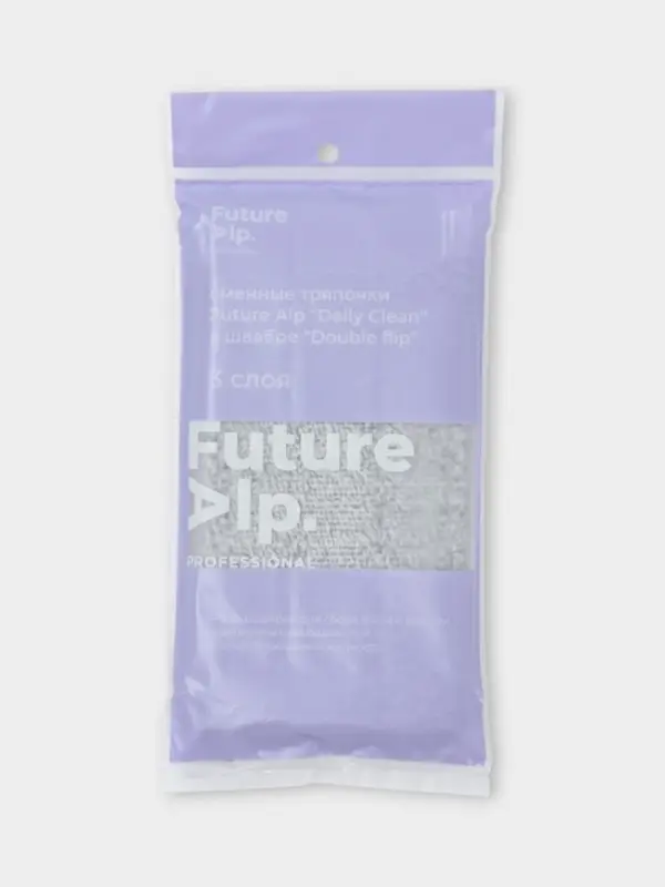 Насадка для швабры Future Alp Duble Flip, профессиональная микрофибра, 36.5&times;10.5 см