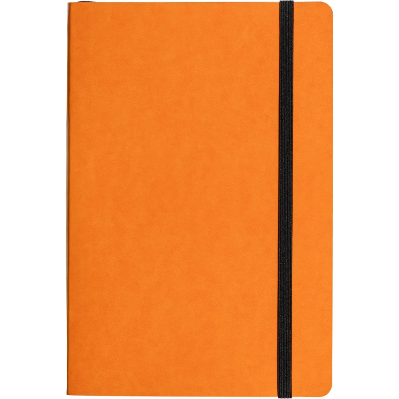 Ежедневник недатированный оранжевый А5  MEGAPOLIS SOFT 3-470/01