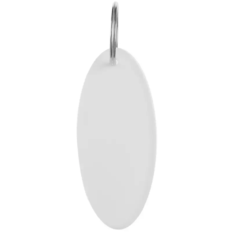 Брелок «Овал», белый