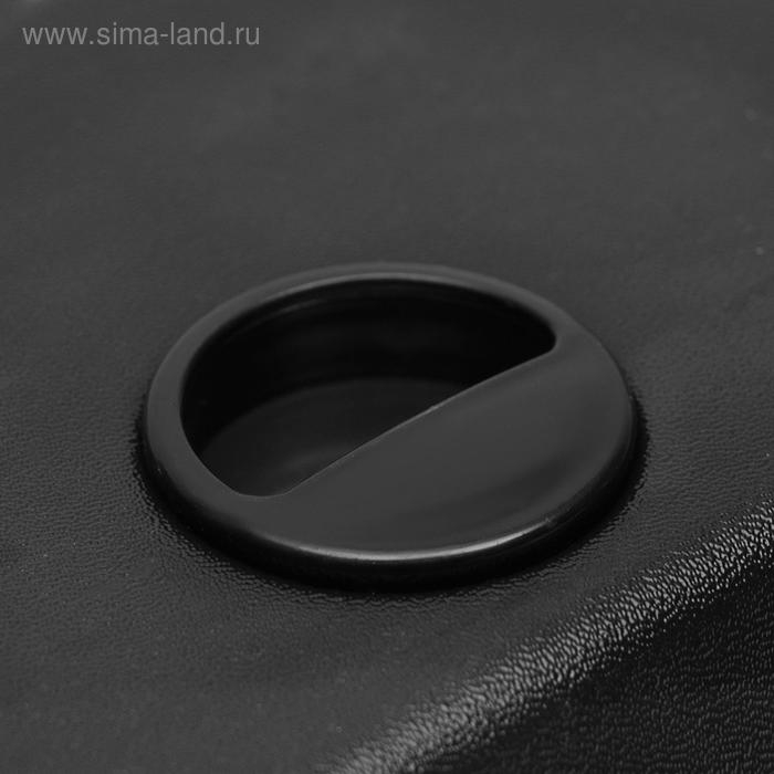 Аквариум Аквариум "Колонна" с крышкой, 24 литра, 28 х 21 х 40/45,5 см, чёрный